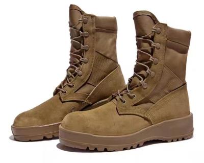 China New Style Bellev Barrel USA Combat Boots European High Outdoor Mountaineering Shoes Molded Wolf Brown Men Sports One Piece Soldiers for sale