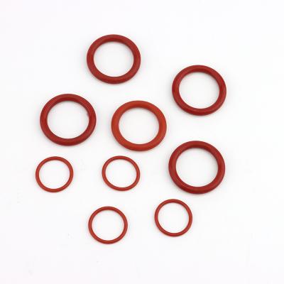 China Performance Competitive Price Sealing Silicone O Rings Silicone Rubber Sealing O Ring for sale