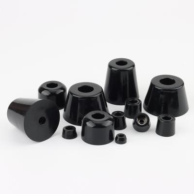 China Outlet Good Quality Home Black Manufacturer Polishing Rubber Support Feet for sale