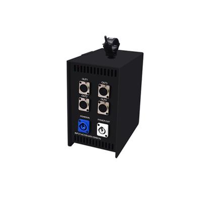 China Artnet and DMX CL-404R-2; artnet/DMX SPI LED Controller; AC110-220V input; output (4 pixel ports*680); Maximum output power: 1000W for sale