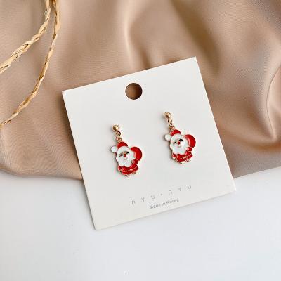 China 2021 Trend Wholesale Cheap Christmas Cute Fashion Tree Stud Earrings For Women 2021 for sale