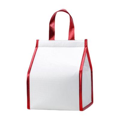 China Cooler Custom Logo Eco Friendly Promotional Waterproof Lunch Bags Reusable Food Delivery Insulated for sale