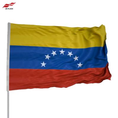 China Wholesale 3*5 Foot Venezuela Banner National Day Flag Waterproof Wholesale Decoration Waterproof Venezuela Flags for sale