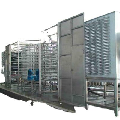 China food & Beverage Plant IQF Spiral Blast Freezer for sale