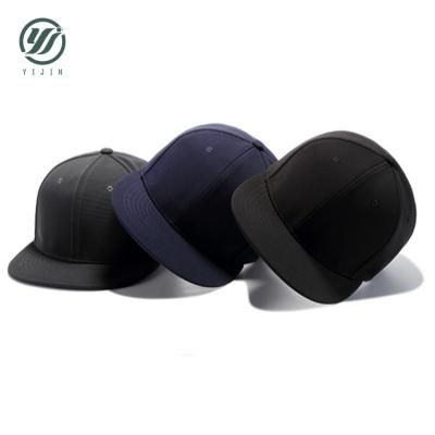 China JOINT 6 Panel Hemp Hop Plastic Hip Buckle Adjustable Men's Snapback Hat for sale