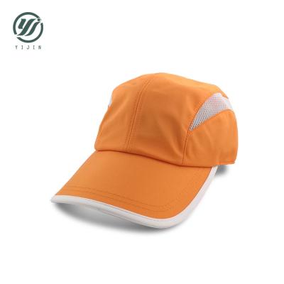 China Custom JOINT Logo Man Women Captain Dry Fitted Baseball Nylon Sports Golf Hat Cap for sale