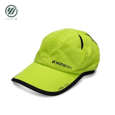 China Outdoor sport fiber print JOINT band fitted dry fit hat for summer on sale for sale