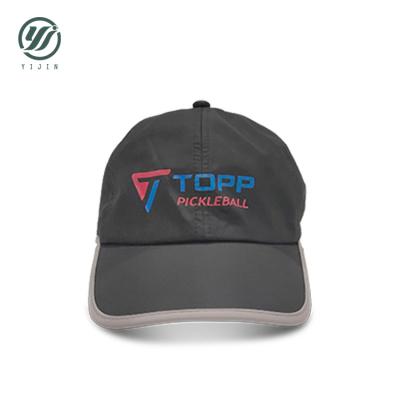 China 100% Custom Printing Logo Baseball Cap Polyester Piping Running Hat COMMON Outdoor Sports Hat for sale