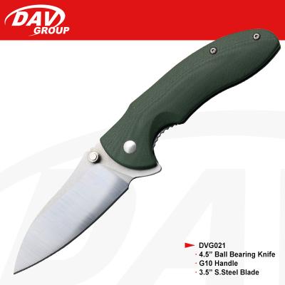 China Hot Selling Quick-Change Satin Handle Stainless Steel Blade and Handle G10 Knife For Outdoor Hunting for sale