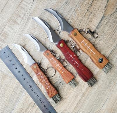 China Mushroom Non-variable Outdoor Knife Good Quality Camping Hunting Knife for sale