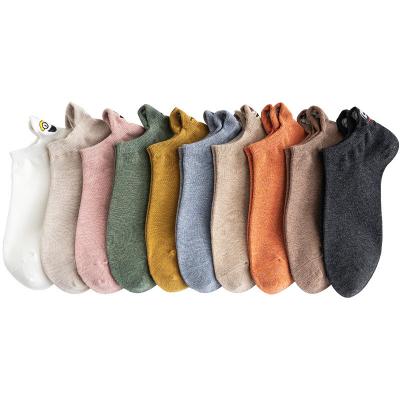 China Lady QUICK DRY QUICK DRY Women Socks S M L Size High Quality Embroidery Cotton Booties Colors For Girl Casual Custom for sale