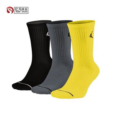 China EVAN-A 035 Cool Breathable Toe Knocks Crew Socks Sportswear for sale