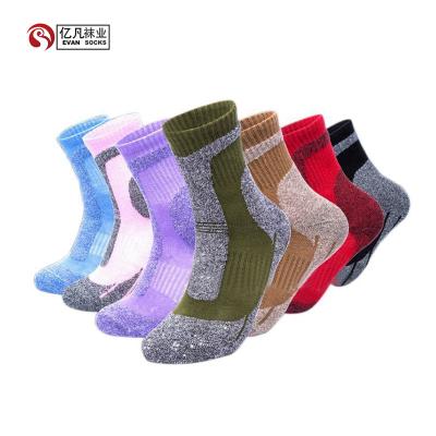 China EVAN-A 081 Merino Breathable Wool Warm Running Socks for sale