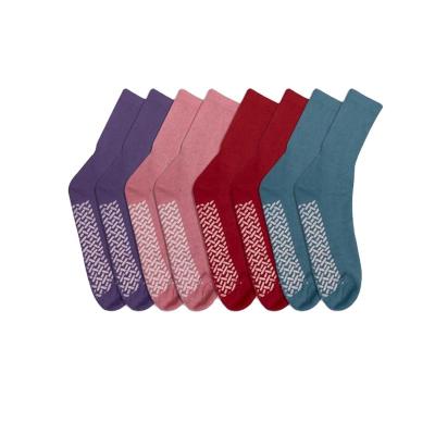 China EVAN-A 1199 100% Cotton Hospital Disposable Medical Socks Slipper Breathable Disposable Socks For Sale for sale