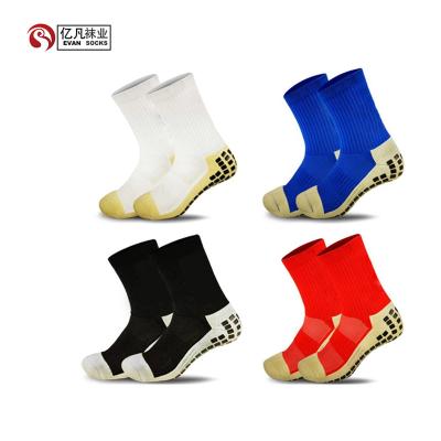 China EVAN-A 583 Breathable Sports Soccer Sports Anti Slip Grip Socks Non Slip Breathable Knock Non Slip Football for sale