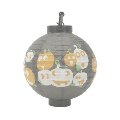 China China Durable Using Low Price Outdoor Colorful Hanging Solar Round Led Paper Lantern for sale