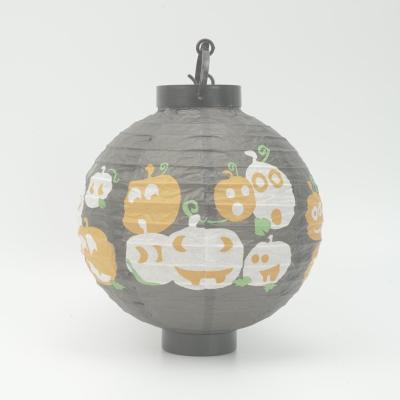 China China New Arrival Design Chinesse Garden Hanging Decorative Led Solar Power Paper Lantern for sale