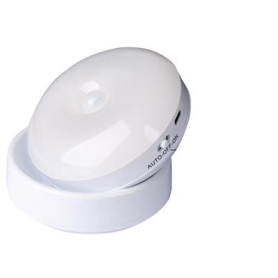 China Wholesale White Round Led Sensor Light-360 Rotating Sensor For Living Room for sale