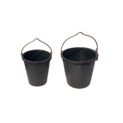 China Stocked 10L and 20 L neoprene rubber bucket for sale