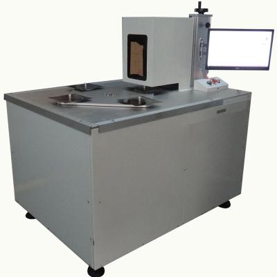 China Laser Marking Rotary Table For Saw Blade Laser Marking Machine CE Rotary Die Board Laser Cutting Machine for sale