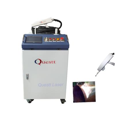 China Raycus 1000w Residue Free Source/Critical Cleaning Laser Machine Handheld Laser Cleaning Machine For Rust Removal for sale