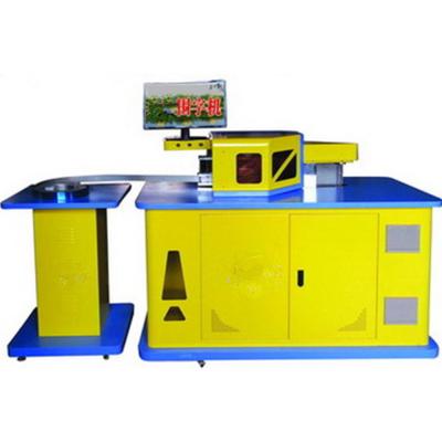 China Advertising Company Metal Coils Channel Letter Bending Machine Head Double Material 0.4 - 1.2mm Width for sale