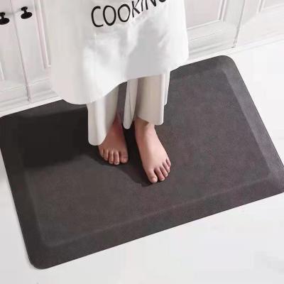 China Durable Anti-fatigue Polyurethane Foam Backing Easy Clean Kitchen Mat for sale