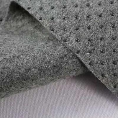 China Durable wholesale anti-skid backing felt with anti-skid dots for sale