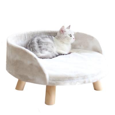 China Sustainable High Quality High Comfortable Pet Bed House Pet Sofa Cat Pet Bed for sale