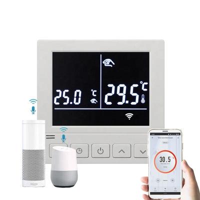 China WIFI Smart Control & weekly programmable backup energy WIFI smart floor heating thermostat with Tuya APP for sale