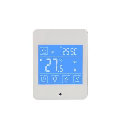 China weekly programmable & In-Wall LCD Display Touch Panel Smart Touch Panel Floor Heating Weekly Programmable Thermostat for sale