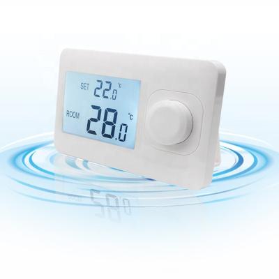 China Wireless room thermostat with rf 433MHz 868MHz A.C. 8038RF for sale