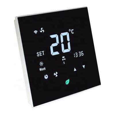 China Environmental friendly hot sale electronic touch screen wifi thermostat for floor heating for sale