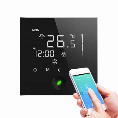 China Modern Smart HVAC WIFI Fan Coil Thermostat for sale