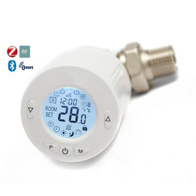 China WIFI Tuya Life Smart Bluetooth Z-Wave Zigbee RF Zigbee Radiator Thermostat for sale