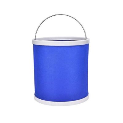 China Viable Outdoor Car Wash Bucket Folding Water Bucket Portable Car Cleaning Accessories for sale