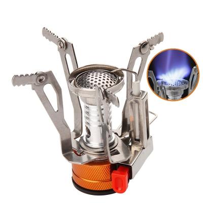 China Backpacking Stove Ultralight Portable Camping Stove Perfect For Hiking Trips And Camping Backpacking GCB015 for sale