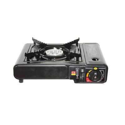 China Hotel Small Liquefied Gas Stove Mini Simple Household Portable Outdoor Barbecue Grill Cooking Card Oven Picnic Stove for sale