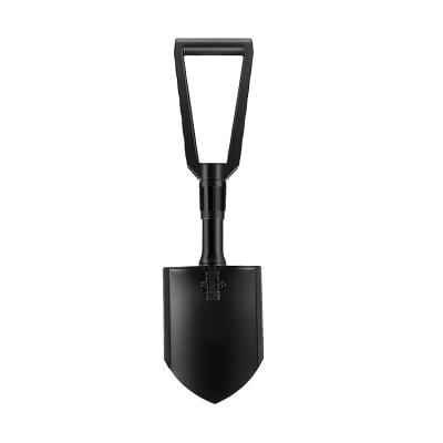 China Folding Shovel Camping Shovel Camping Shovel Carbon Steel Entrenching Military With Storage Pouch For Digging Camping Digging Tool for sale