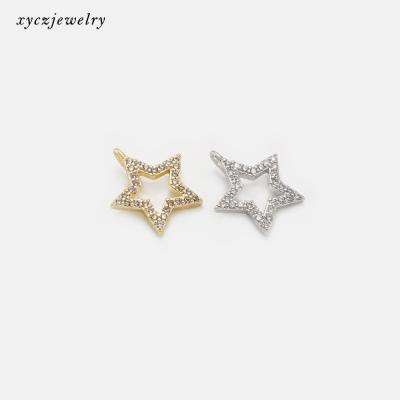 China 18k Gold Plated CLASSIC DIY Star Factory Jewelry Fashion Pendant Necklace for sale