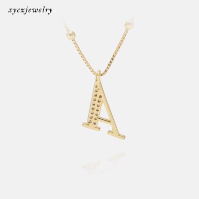 China CLASSIC Jewelry Making Necklace Pendant 26 Alphabet Gift Initial DIY 26 Letters Charms for sale