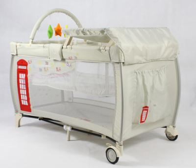 China Adjustable Metal Baby Play Yard Baby Thent Playpen With Canopy for sale