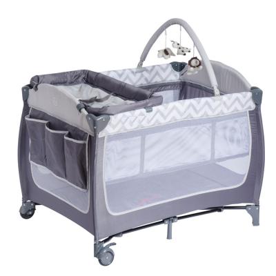 China Even compact folding; Multifunctional Water Resistant Easy Unfolding Design Baby Sleep Playpen Solid Baby Hutch for sale