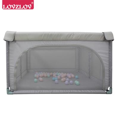 China Metal Folding Playpen Baby Play Yard Play Zone For Kids for sale