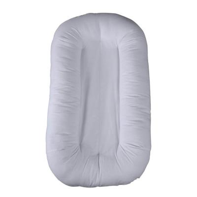 China HT baby sleeping safely between mom& Dad New Arrival Natural Environmental Protection Cotton Fill Baby Sleep Pillow Bed for sale