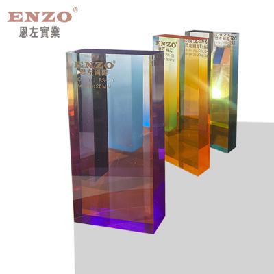 China ENZO New Process Environmentally Friendly Tie Dye Colored Acrylic Cut Sheet Acrylic Plastic Sheets for sale