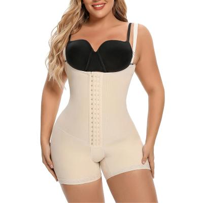 China Antibacterial Hot Selling Slim Corset Body Shapewear Fitness Clothing Amazon Lace Mesh Large Size Custom One Piece Tiratory Silk Light Contact for sale