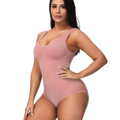 China Antibacterial Customize High Stretch Shapewear Body Sculpting Open Fork Plus Size Breast Lift Close Up Body Waist Shapewear for sale