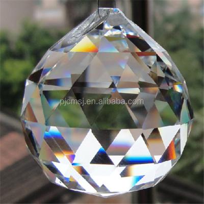 China 2017 China Best Selling Custom 30mm Small Crystal Ball With Inner Rose for sale