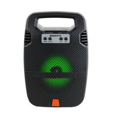 China MODENG Portable Wireless Outdoor Party Speaker 6W Family Gatherings Subwoofer Travel Hot Selling Desktop Speaker with LED Light for sale